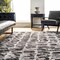 Nuloom Cosette Abstract High Low Textured Tassel Area Rug 4ft x 6ft KKLR21B-406 - alternate 4